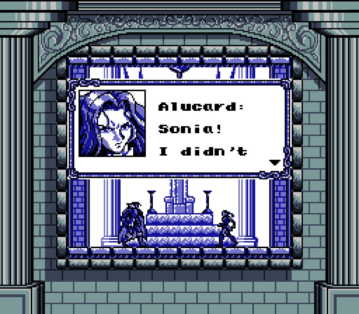 Castlevania Legends Alucard Dialogue