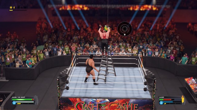 WWE ladder match Andre vs. Vader