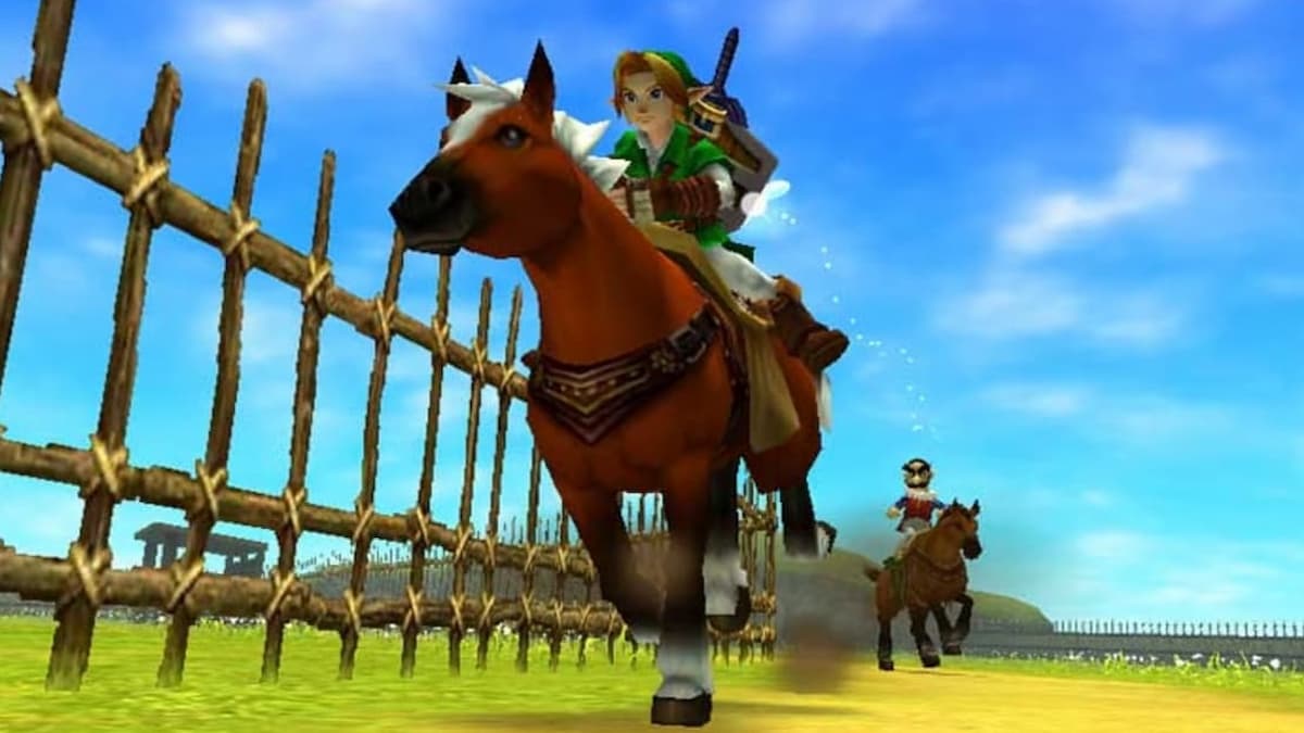 This fan-created Zelda: Ocarina of Time Mario Kart 8 track is a trip down memory lane