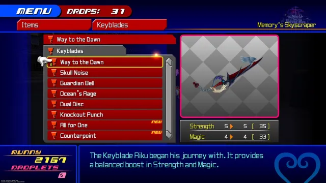 Way To The Dawn Kingdom Hearts Best Keyblades