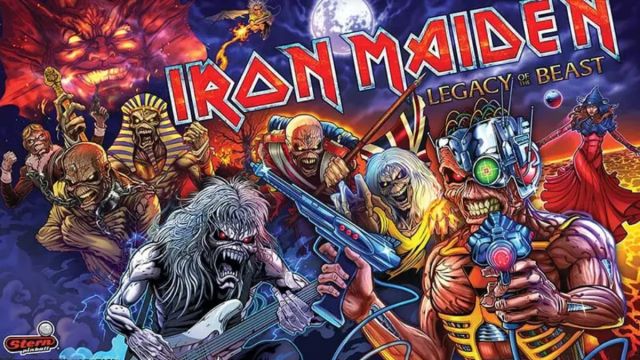 iron maiden legacy of the beast best pinball games of all time