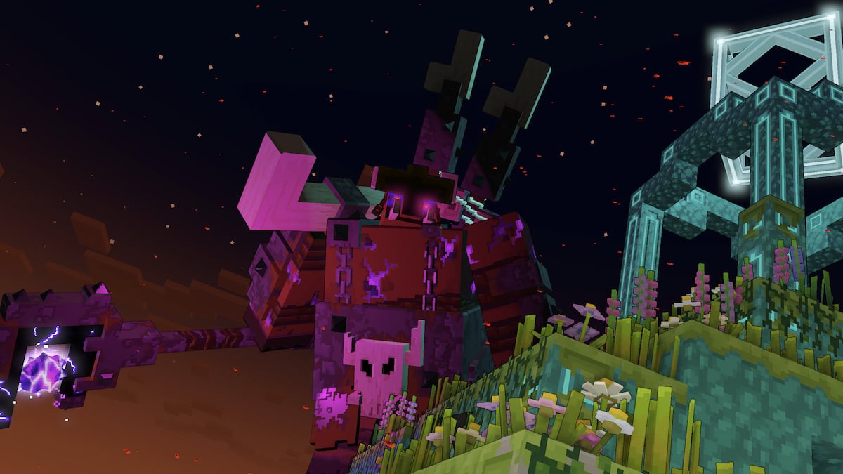 The Overworld of Minecraft Legends