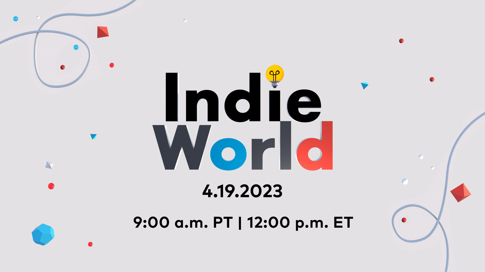 A new Nintendo Indie World Showcase airs tomorrow