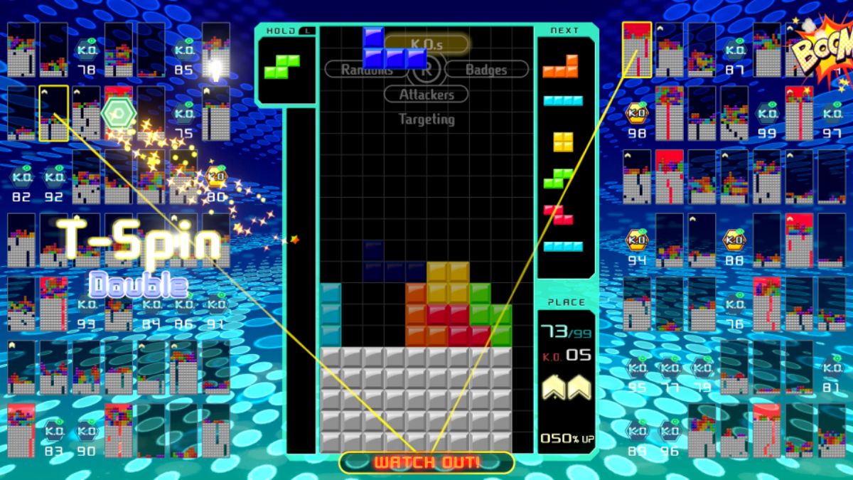 Tetris 99 free games on Nintendo Switch
