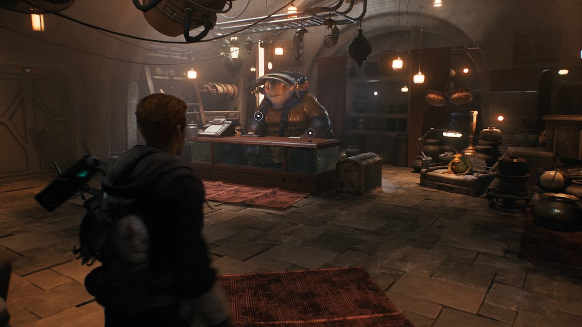 Where to find Doma's shop and open the locked door in Jedi Survivor