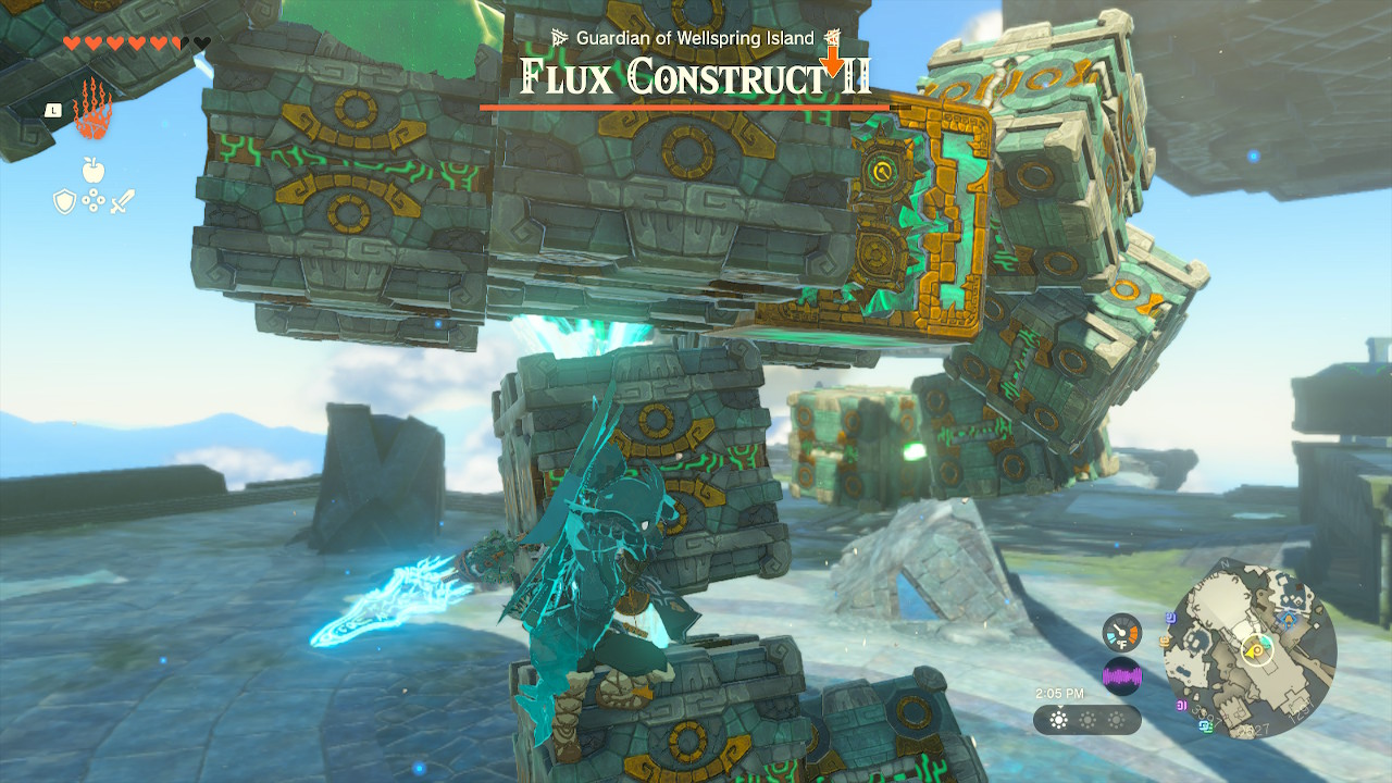 How to defeat Flux Construct 1, 2 & 3 in Tears of the Kingdom (TotK)