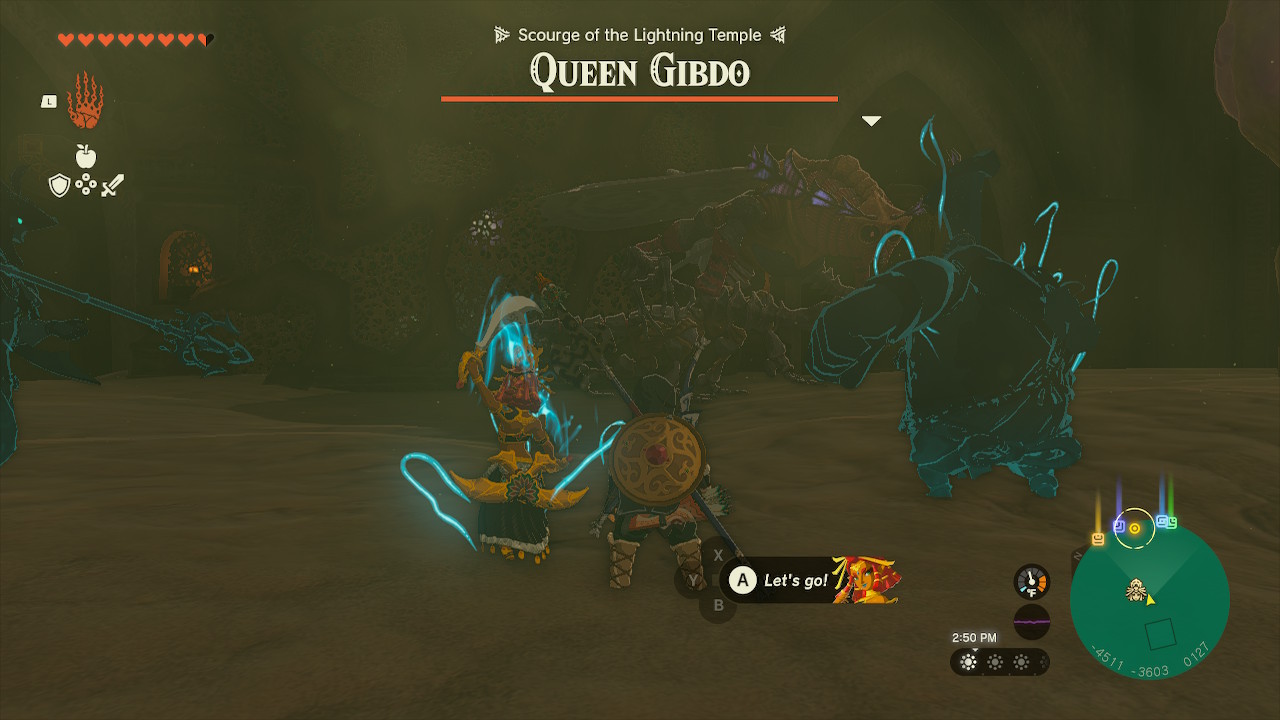 How to beat the Queen Gibdo boss in Tears of the Kingdom