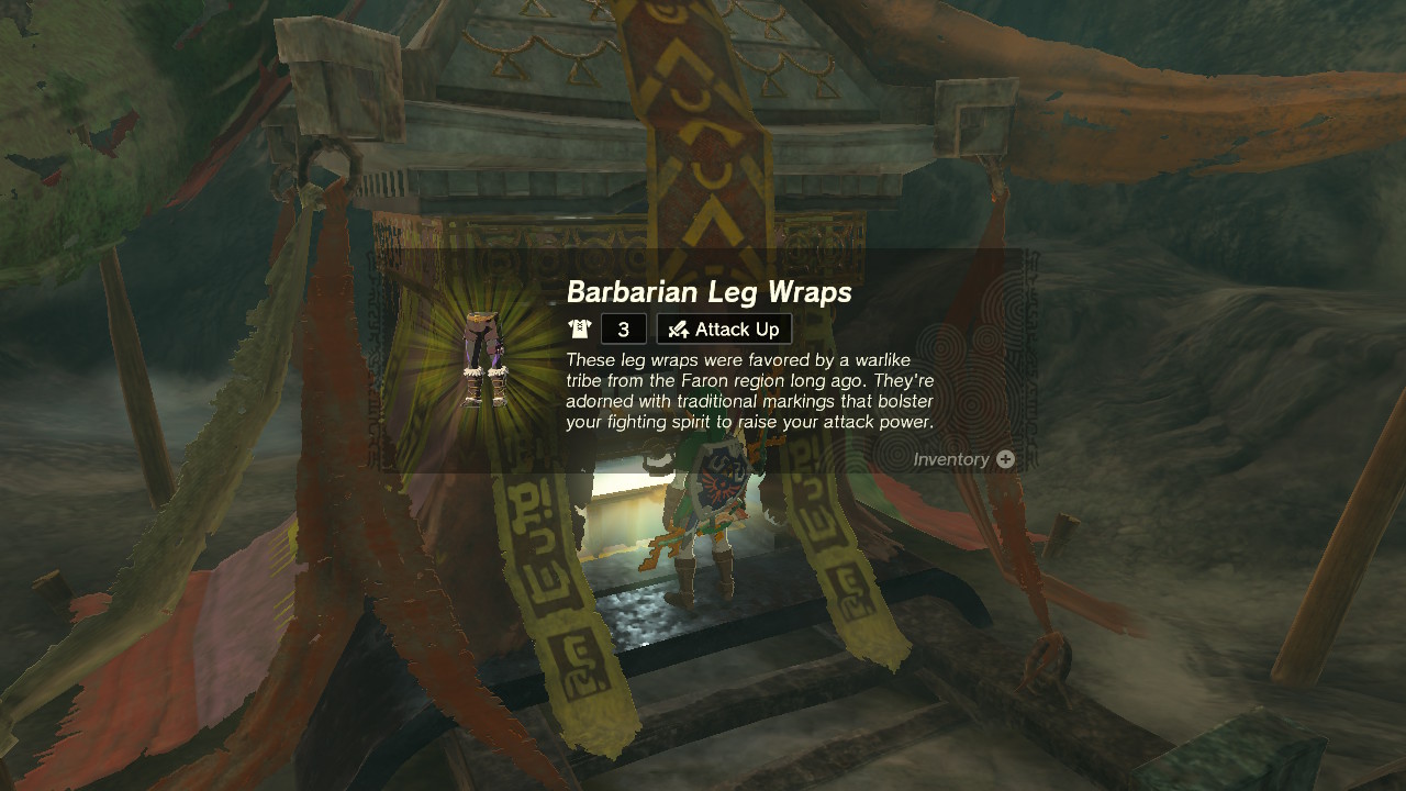 How to get the Barbarian armor set in Tears of the Kingdom