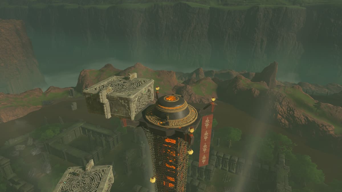 Investigate Thyphlo Ruins Skyview Tower guide Tears of the Kingdom (TotK)