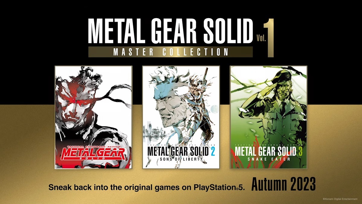 Metal Gear Solid Master Collection Vol 1 brings the first three games to PS5
