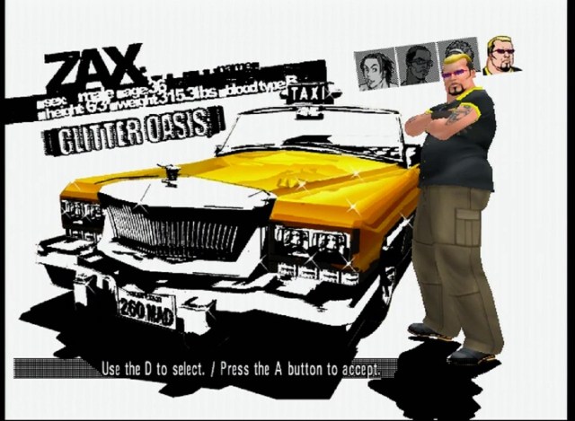 Crazy Taxi Guy Fieri Zax
