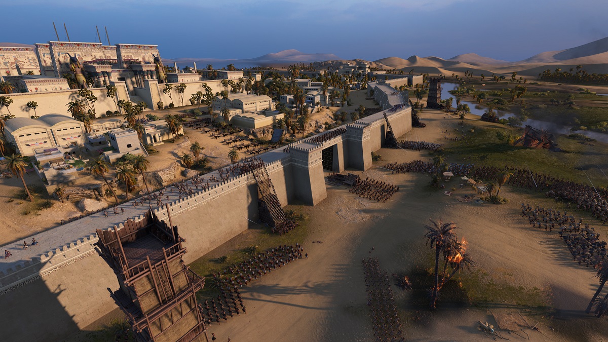 Total War: Pharaoh siege