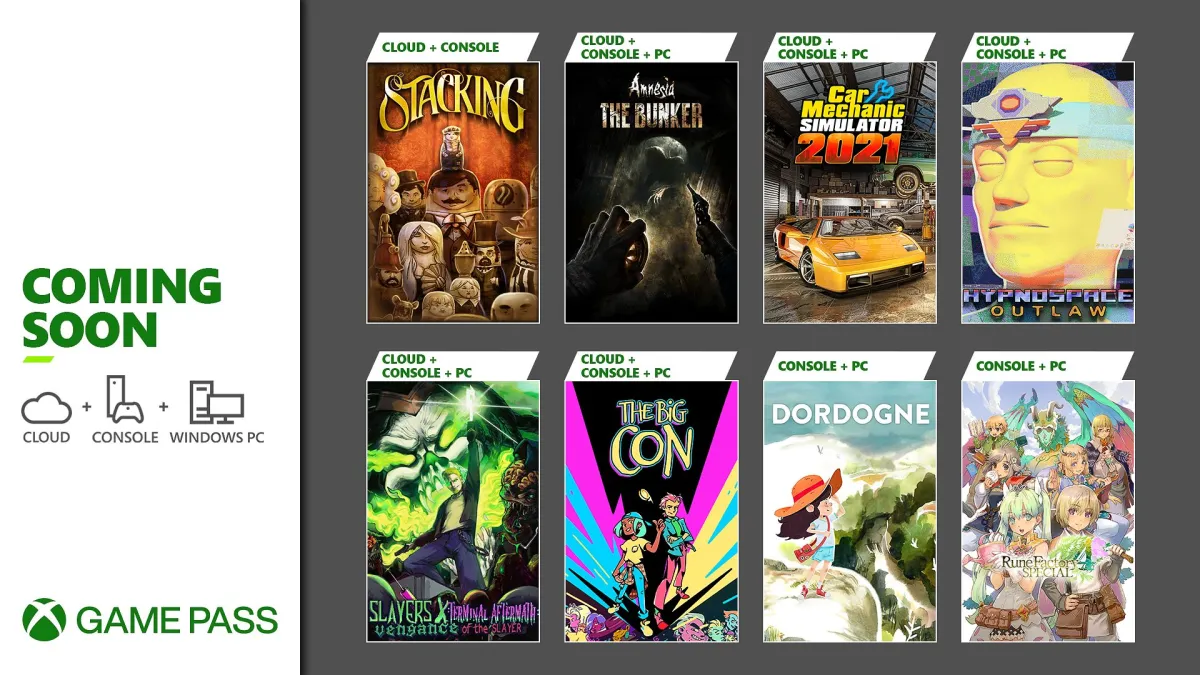 Xbox Game Pass June Wave One games