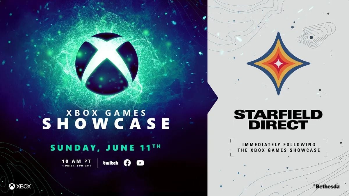 Xbox Games Showcase Starfield Direct date time