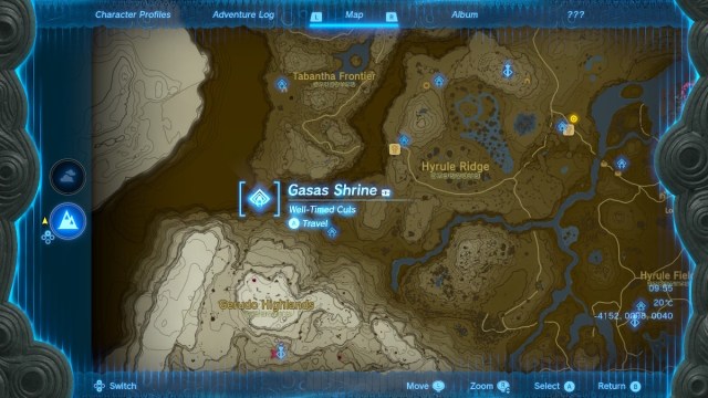 gasas map