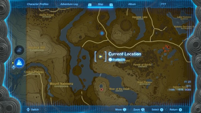 riogok shrine on the map