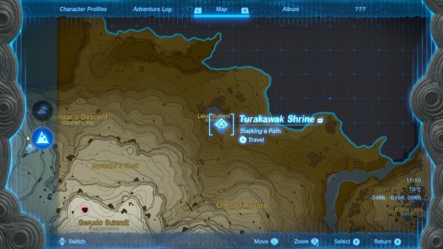 turakawak on the map