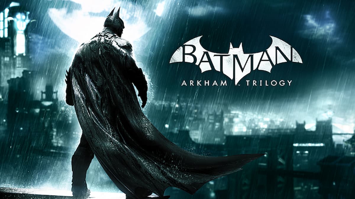 Batman: Arkham Trilogy only has one game on the cart on Switch