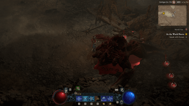 Diablo 4 Astaroth Defeated
