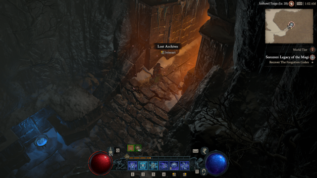 Diablo 4 Lost Archives Dungeon Entrance