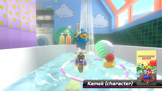 Kamek new character Mario Kart 8
