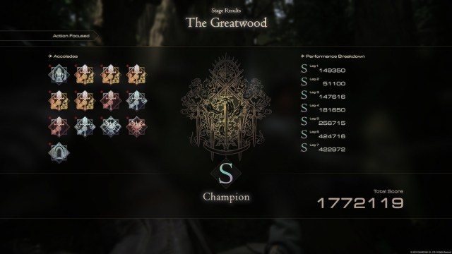 Final Fantasy XVI Arcade Mode rewards