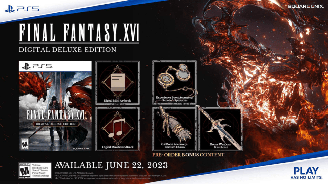 Edizione Final Fantasy XVI Deluxe