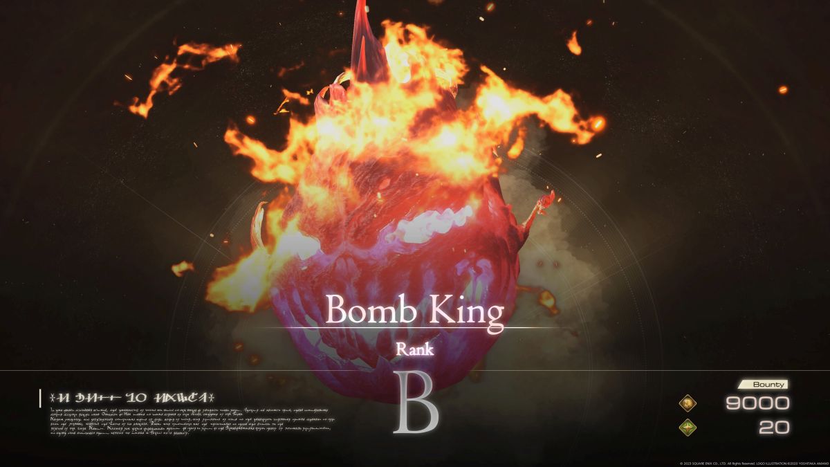 Final Fantasy XVI Bomb King location guide