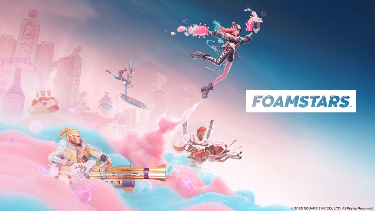 Square Enix’s sudsy shooter Foamstars could be onto something