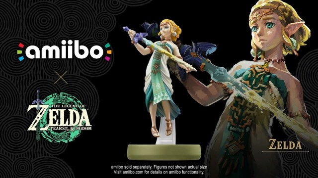 Tears of the Kingdom Zelda amiibo visuals