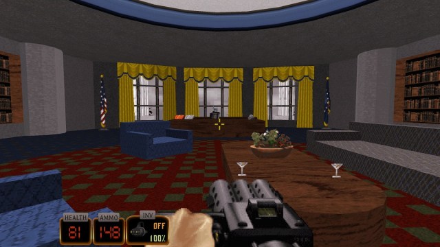 Duke Nukem 3D Duke it Out im DC Oval Office