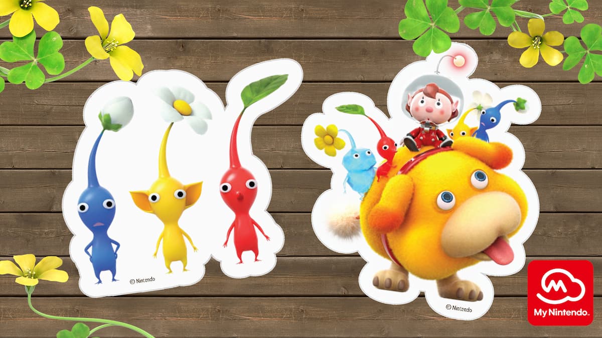 Pikmin 4 My Nintendo Belohnung – Aufkleber