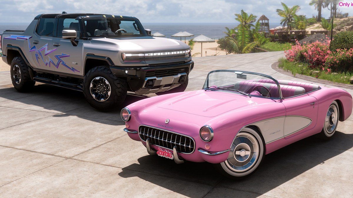Barbie and Ken's cars in Forza 5