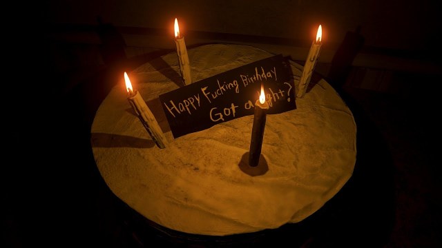 The cake from the Happy Birthday puzzle in RE7
