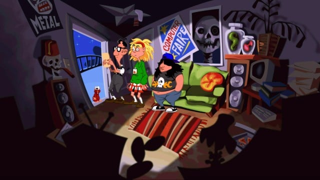 Day of the tentacle's cast
