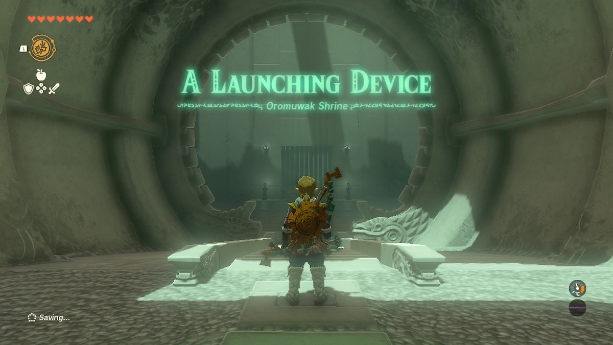 the entrance to oromuwak shrine in tears of the kingdom