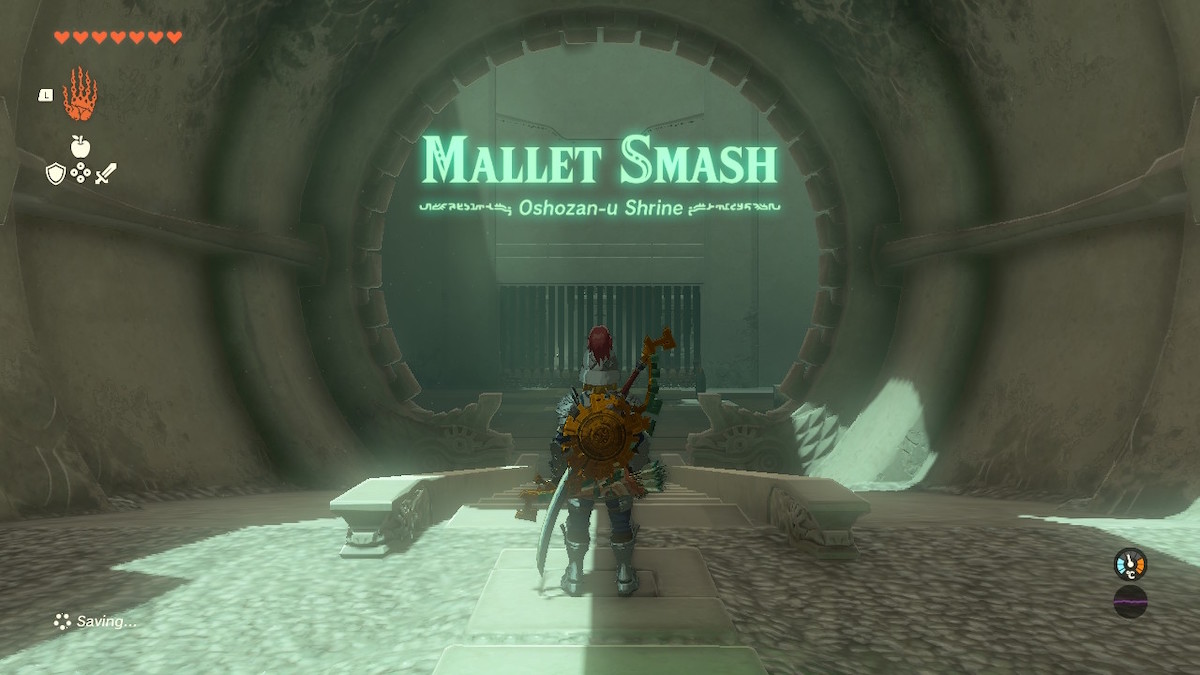 the entrance to oshozan-u shrine in tears of the kingdom