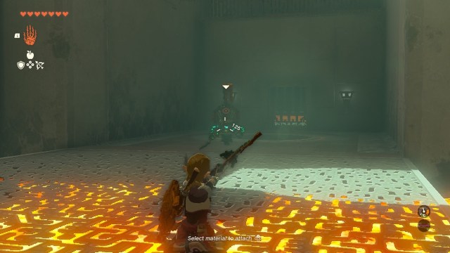 fighting a construct in timawak shrine