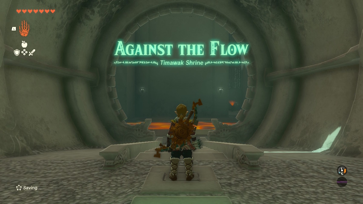 the entrance to timawak shrine in tears of the kingdom