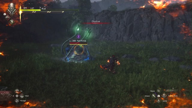 Flan Prince using Dualcast in Final Fantasy XVI