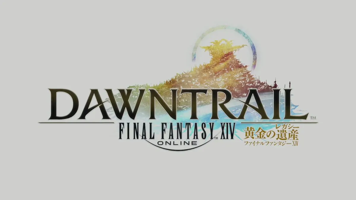 Final Fantasy XIV Dawntrail logo reveal
