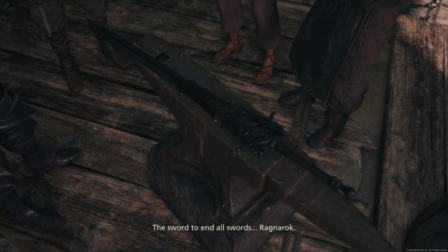 Как получить меч Final Fantasy XVI Ragnarok