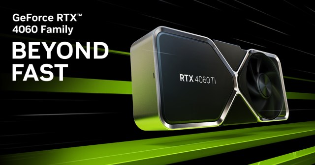 Nvidia 4060 TI promo image