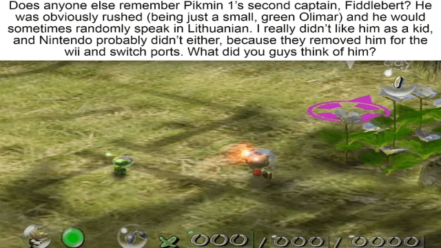 Pikmin Fiddlebert Screenshot