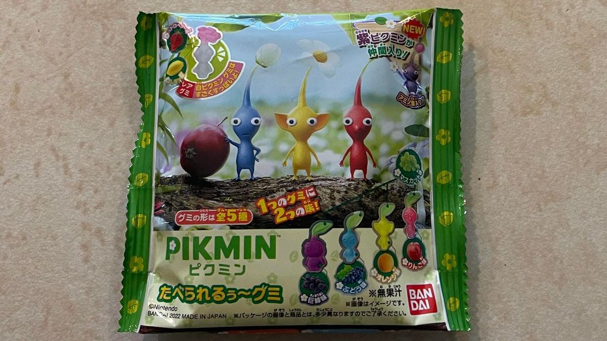We tried Nintendo’s Pikmin gummies, and they’re distressingly good