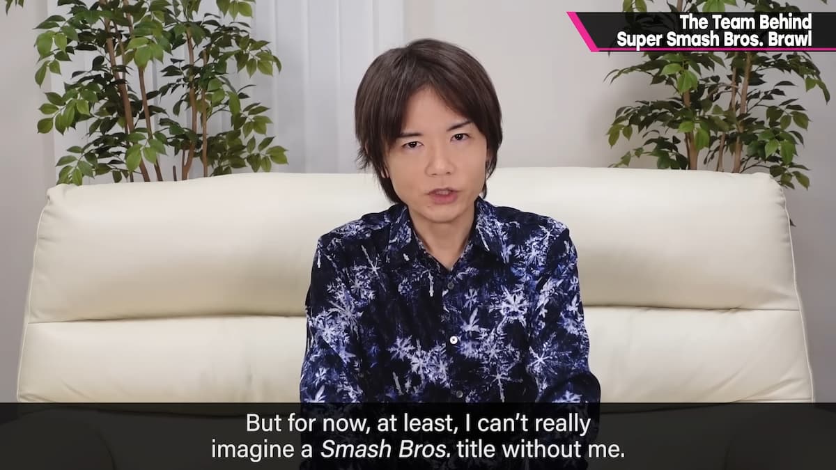 Sakurai says he has no present Smash Bros. successor, “cannot think about” one other entry with out him