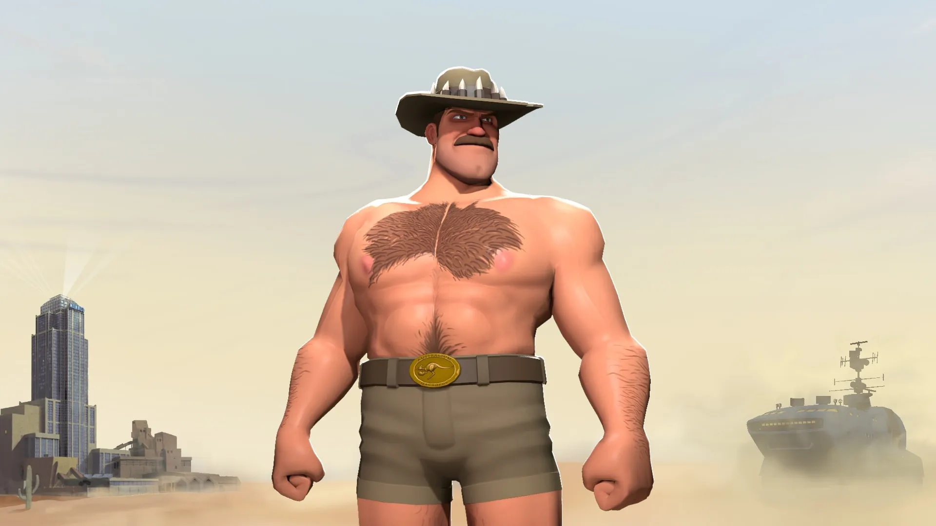 Saxton Hale from Team Fortress 2