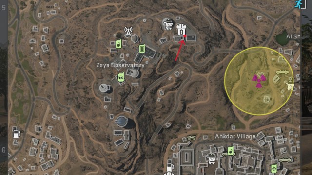 Zaya Observatory Dead Drop location Warzone