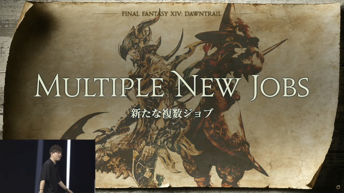 Closing Fantasy XIV: Dawntrail will introduce two new DPS jobs