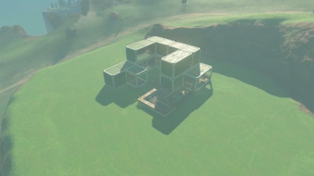 Open-plan house in The Legend of Zelda: Tears of the Kingdom.